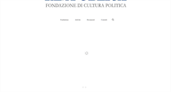 Desktop Screenshot of fondazionerespublica.org